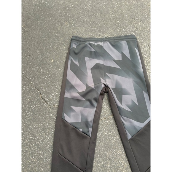 Venum Training Joggers Men's Medium Black Gray Geometric Athletic Pants - Picture 9 of 9